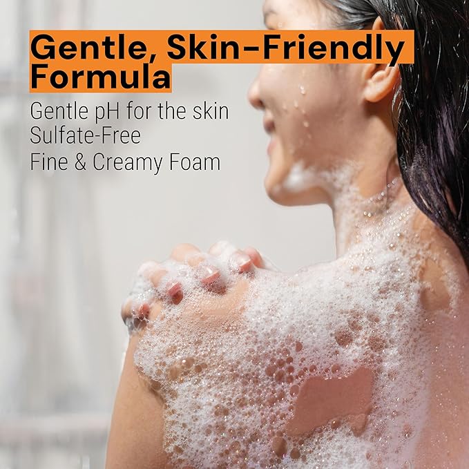 Panier des Sens - Provence Moisturizing Body Wash for Women & Men - Gentle Shower Gel with 96% Natural Ingredients for Normal, Sensitive Skin - Body Care Made in France, SLS Free, Vegan - 6.8 Floz