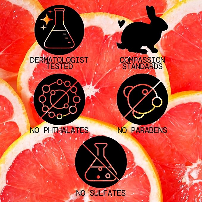 Pacifica Grapefruit Bubbles Gel-to-Foam Cleanser - Gentle Face Wash for Oily & Combination Skin, Helps Remove Excess Oil & Impurities, Helps Brighten, Vegan & Cruelty-Free Formula Dermatologist Tested