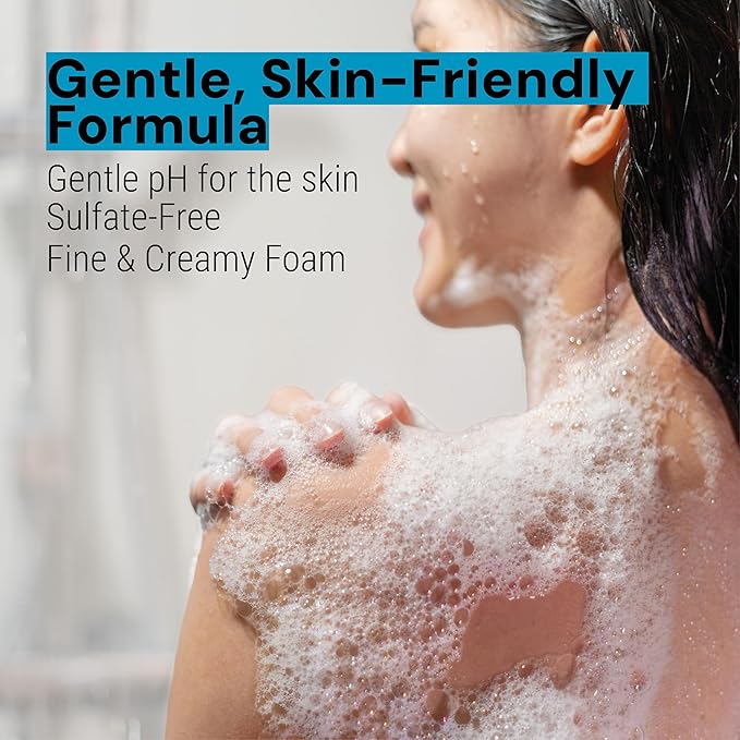 Panier des Sens - Sea Samphire Moisturizing Body Wash for Women & Men - Gentle Shower Gel with 96% Natural Ingredients for Sensitive Skin - Body Care Made in France, SLS Free, Vegan - 6.8 Fl Oz