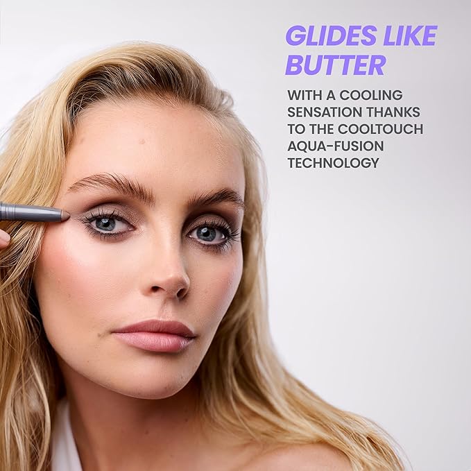 Wonderskin IYKYK Eyeshadow Stick - Longwear Eye Shadow Sticks, Budge-Proof and Waterproof Matte Eyeshadow Stick with Built-in Sharpener (Mink)