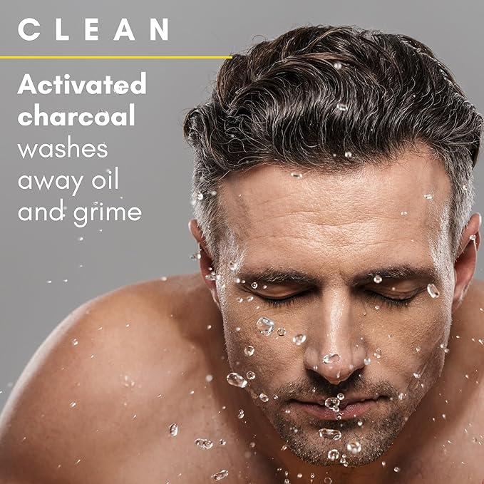 Doppeltree 3-in-1 Exfoliating Facial Cleanser with 2% Salicylic Acid, Hydrated Silica, & Activated Charcoal for Clearer Skin, Oil Control & Anti Aging