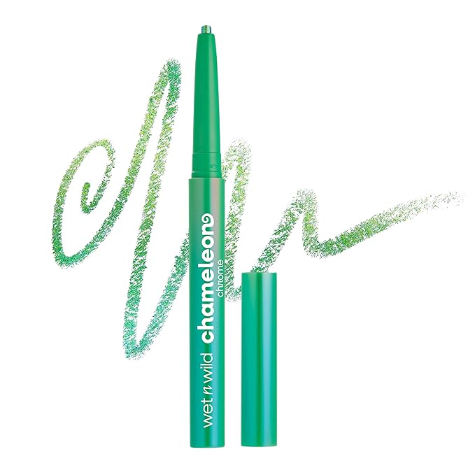 wet n wild Chameleon Chrome Eyeliner, Waterproof and Smudge-Proof, Multichrome Color Shift, Long-Lasting 18-Hour Wear, Cruelty-Free & Vegan - Superstar Suit