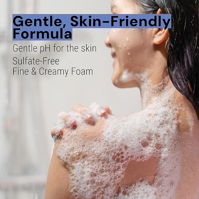 Panier des Sens - Iris Moisturizing Body Wash for Women & Men - Gentle Shower Gel with 96% Natural Ingredients for Normal & Sensitive Skin - Body Care Made in France, SLS Free, Vegan - 6.8 Fl Oz