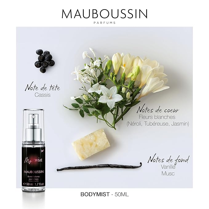 Mauboussin - Body Mist Set Premium 4x50ml (4x1.7 Fl Oz) : Elixir Pour Elle, Promise Me, In Red & My Twist Body Mists