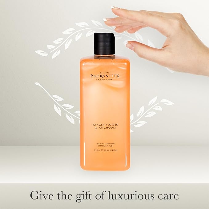 Pecksniff's Classic 750ml Shower Gel Ginger Flower & Patchouli