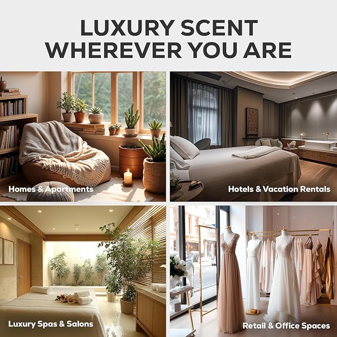 Aroma Country Ritzy Luxury Hotel Diffuser Oil - Luxury Hotel Scent for Diffuser & Air Fresheners - Essential Oil Diffuser Refill, Home Fragrance Collection with Gardenia & Amber (8.5 Fl. Oz)