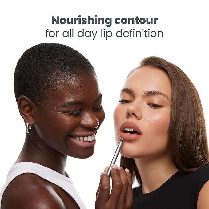 Wonderskin Lipliner Pencil - 360 Contour Lipliner, Long Lasting, Sharpenable, Waterproof and Transfer-Proof Brown Lip Liner Pencil (Nutmeg)