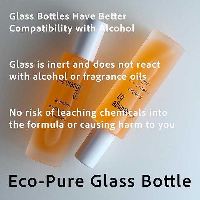 Wild Orange 07 & Amber Body Spray | Citrus Fragrance Mist | Hydrating Skincare Ingredients | Vegan Essential Oils Orange | Neroli | Vanilla 3.4 FL Oz