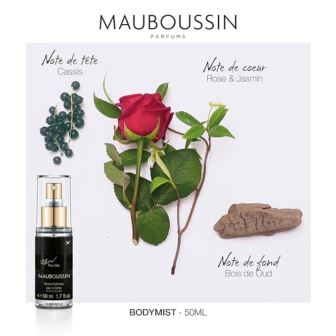 Mauboussin - Body Mist Set Premium 4x50ml (4x1.7 Fl Oz) : Elixir Pour Elle, Promise Me, In Red & My Twist Body Mists